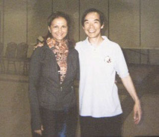 Dr. Lam and Jane Huyck